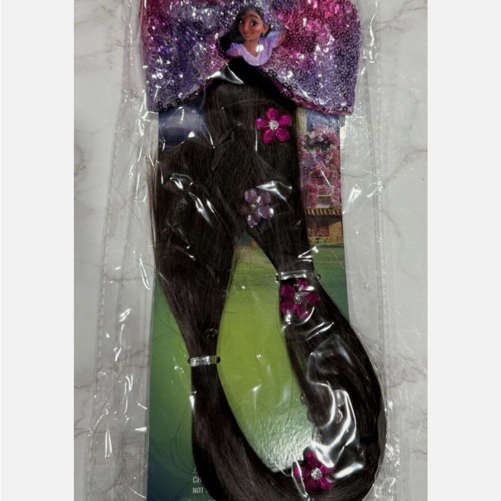 NWT Disney Encanto braided hair extension clip